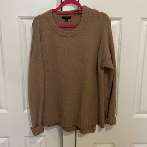 Small Neutral J.Crew Crewneck
